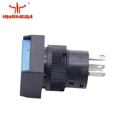 Часть No 925500524 Выключатель YB16SKW01-05-G Spot Pb W/Blue для резчика GT7250