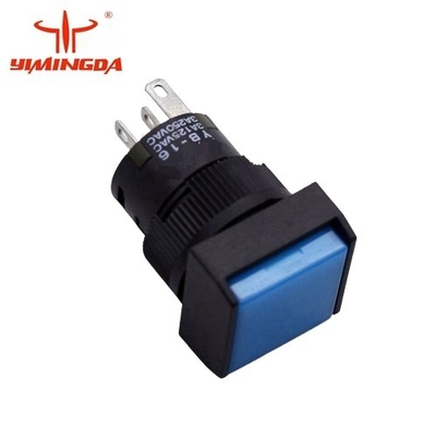 Часть No 925500524 Выключатель YB16SKW01-05-G Spot Pb W/Blue для резчика GT7250