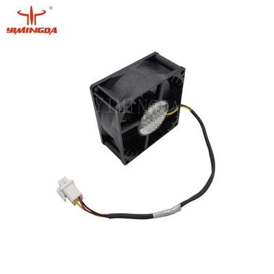 Часть запасной для текстильной резачки No 1012453000 / 1011409000 Вентилятор, 80x80x38 мм, 90CFM, 24VDC